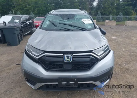 2021 Honda Cr-V Hybrid Touring из США, поврежденный, VIN 7FART6H9XME031823
